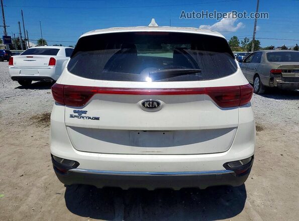 KNDPM3AC5M7916361 2021 KIA SPORTAGE White Vista trasera