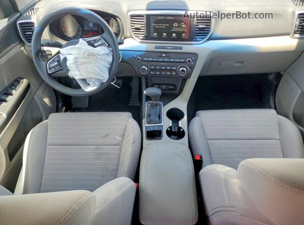 KNDPM3AC5M7916361 2021 KIA SPORTAGE White Vista del salpicadero