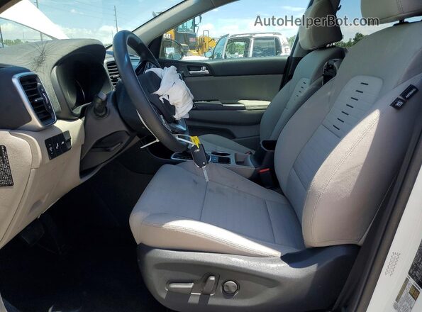 KNDPM3AC5M7916361 2021 KIA SPORTAGE White Vista interior delantera