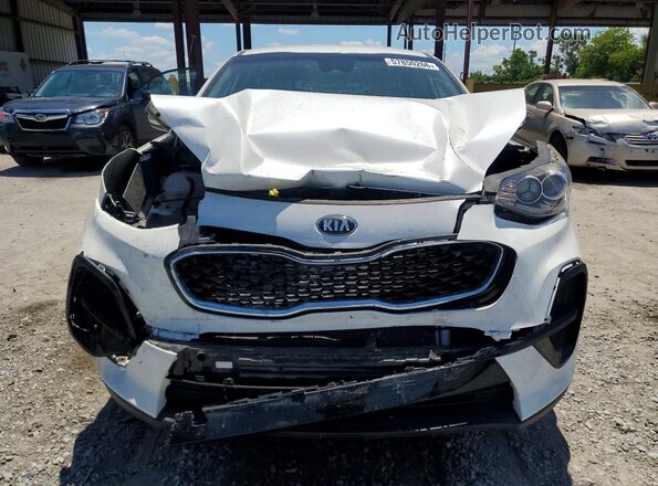 KNDPM3AC5M7916361 2021 KIA SPORTAGE White Vista frontal