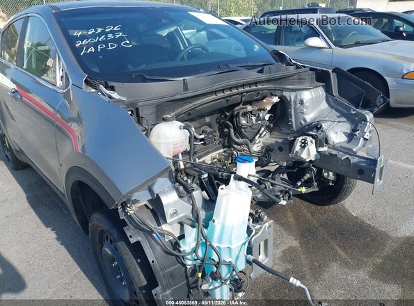 KNDPM3AC5M7941907 2021 KIA SPORTAGE Gray წინა პანელის ხედი