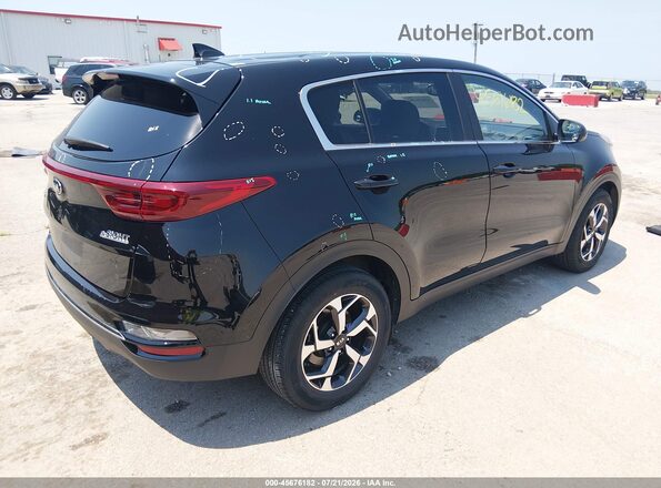 KNDPM3AC5N7000006 2022 KIA SPORTAGE Black Задня права чверть