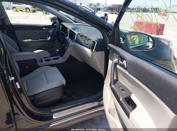KNDPM3AC5N7000006 2022 KIA SPORTAGE Black Вид салону спереду