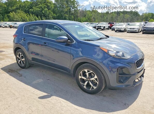 KNDPM3AC5N7028114 2022 KIA SPORTAGE Синий Передняя правая четверть