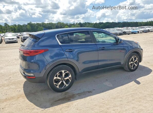 KNDPM3AC5N7028114 2022 KIA SPORTAGE Синий Задняя правая четверть