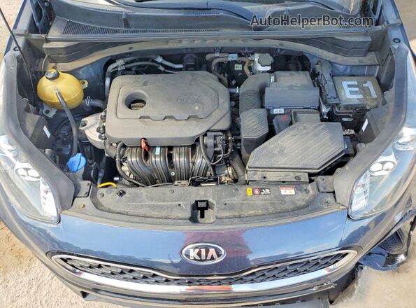 KNDPM3AC5N7028114 2022 KIA SPORTAGE Синий Вид подкапотного пространства