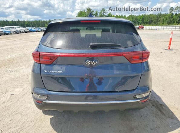 KNDPM3AC5N7028114 2022 KIA SPORTAGE Синий Вид сзади