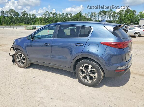 KNDPM3AC5N7028114 2022 KIA SPORTAGE Синий Задняя левая четверть