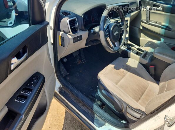 KNDPM3AC5N7991630 2022 KIA SPORTAGE White Vista del salpicadero