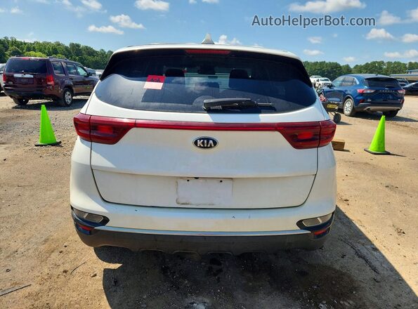 KNDPM3AC5N7991630 2022 KIA SPORTAGE White Vista trasera