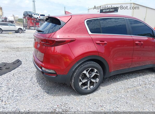 KNDPM3AC5N7997525 2022 KIA SPORTAGE Burgundy Trasero derecho