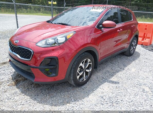 KNDPM3AC5N7997525 2022 KIA SPORTAGE Burgundy Vista tres cuartos delantera izquierda