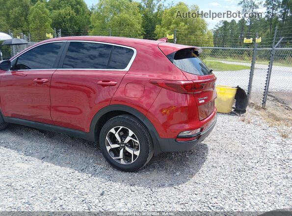 KNDPM3AC5N7997525 2022 KIA SPORTAGE Burgundy Trasero izquierdo