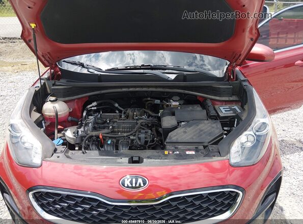 KNDPM3AC5N7997525 2022 KIA SPORTAGE Burgundy Vista trasera