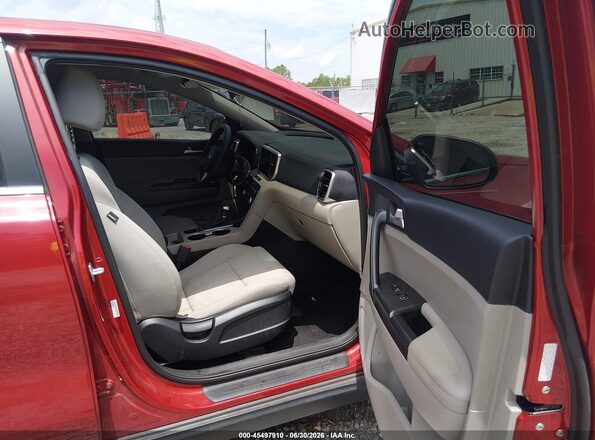 KNDPM3AC5N7997525 2022 KIA SPORTAGE Burgundy Vista interior delantera