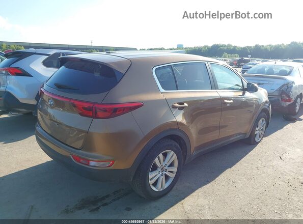 KNDPM3AC6H7108039 2017 KIA SPORTAGE Brown Tył prawy