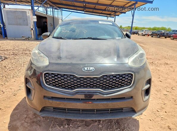 KNDPM3AC6H7154793 2017 KIA SPORTAGE Black Front view