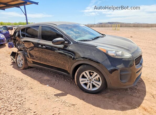 KNDPM3AC6H7154793 2017 KIA SPORTAGE Black Front right