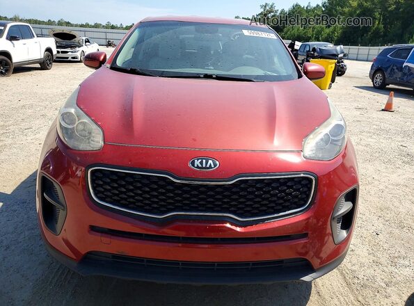 KNDPM3AC6H7289725 2017 KIA SPORTAGE Красный Вид спереди