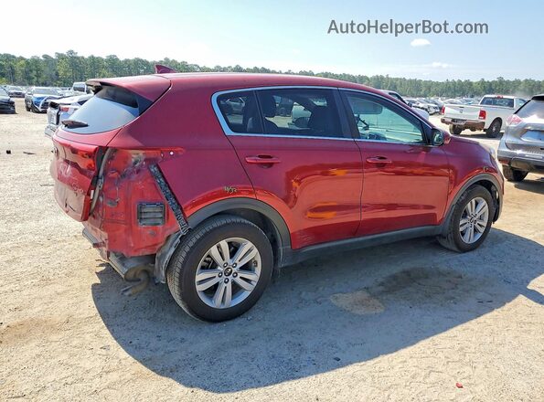 KNDPM3AC6H7289725 2017 KIA SPORTAGE Красный Задняя правая четверть