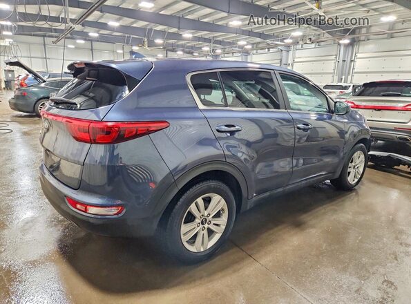 KNDPM3AC6J7482012 2018 KIA SPORTAGE Blue უკანა მარჯვენა