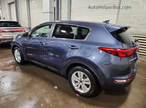 KNDPM3AC6J7482012 2018 KIA SPORTAGE Blue უკანა მარცხენა