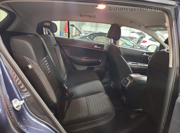 KNDPM3AC6J7482012 2018 KIA SPORTAGE Blue უკანა სალონის ხედი