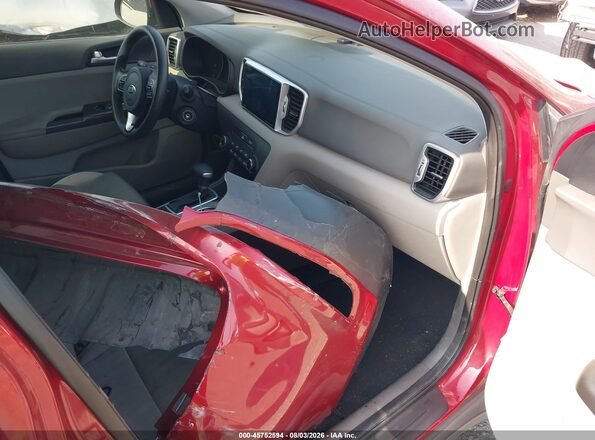 KNDPM3AC6K7545305 2019 KIA SPORTAGE Red Սալոնի դիմացի տեսք