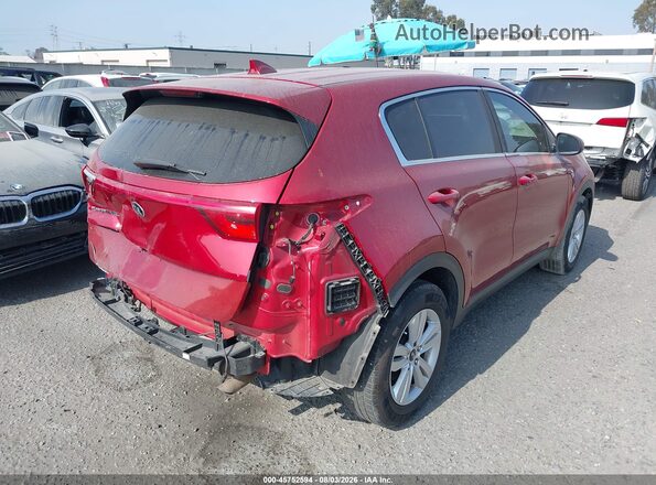 KNDPM3AC6K7545305 2019 KIA SPORTAGE Red Հետևի աջ