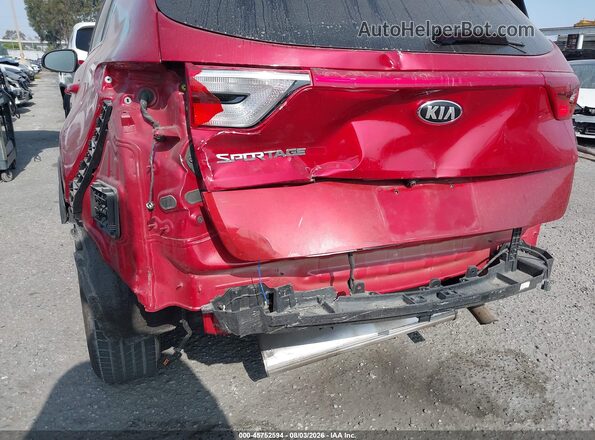 KNDPM3AC6K7545305 2019 KIA SPORTAGE Red Դիմացի տեսք