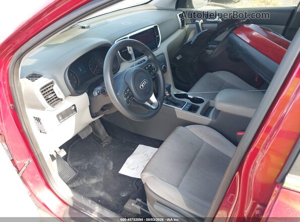 KNDPM3AC6K7545305 2019 KIA SPORTAGE Red 