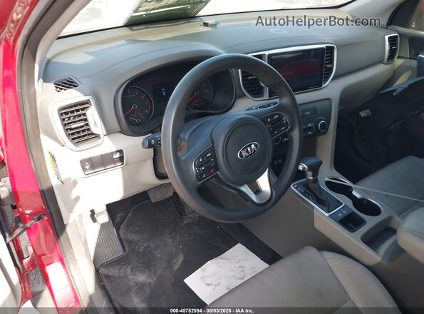 KNDPM3AC6K7545305 2019 KIA SPORTAGE Red 