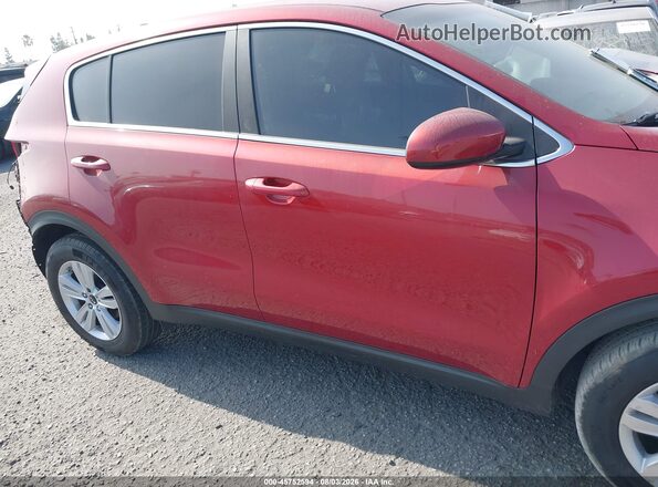 KNDPM3AC6K7545305 2019 KIA SPORTAGE Red Սալոնի հետևի տեսք