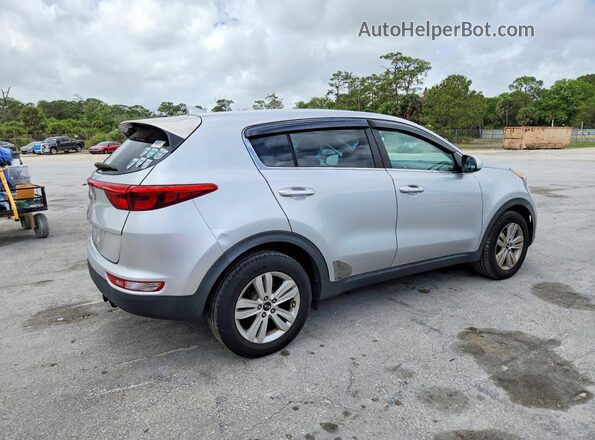KNDPM3AC6K7622139 2019 KIA SPORTAGE Silver Tył prawy