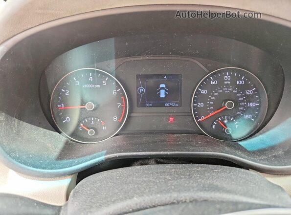 KNDPM3AC6K7622139 2019 KIA SPORTAGE Silver Widok zestawu wskaźników