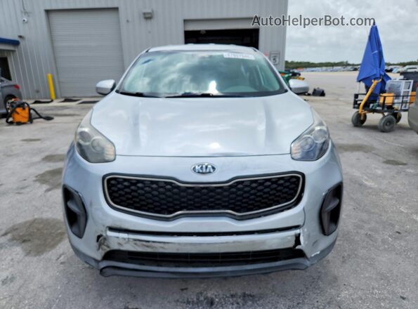 KNDPM3AC6K7622139 2019 KIA SPORTAGE Silver Widok z przodu