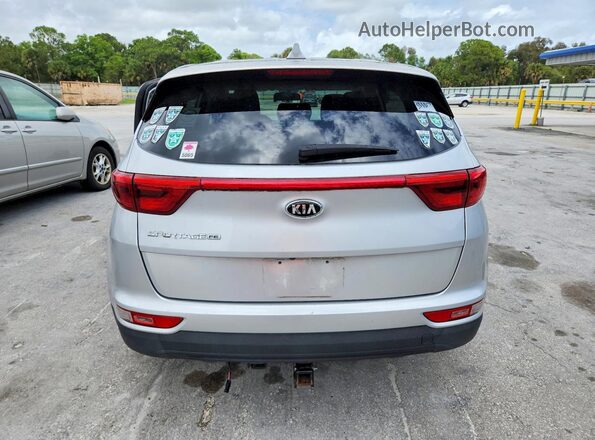 KNDPM3AC6K7622139 2019 KIA SPORTAGE Silver Widok z tyłu