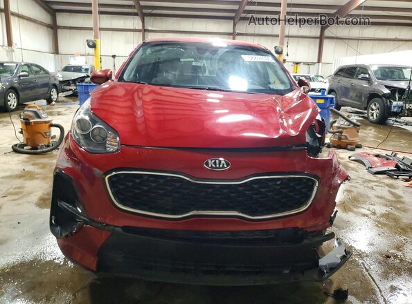 KNDPM3AC6M7893379 2021 KIA SPORTAGE Red Դիմացի տեսք