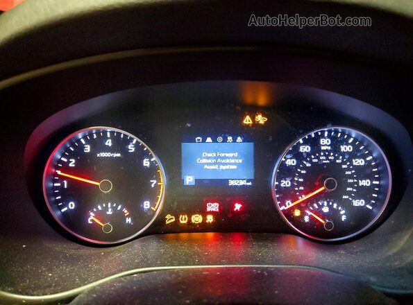 KNDPM3AC6M7893379 2021 KIA SPORTAGE Red Սարքավորումների վահանակի տեսք