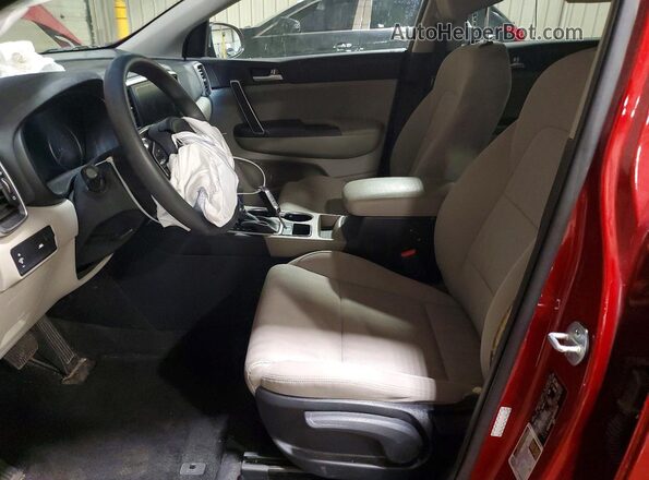 KNDPM3AC6M7893379 2021 KIA SPORTAGE Red Սալոնի դիմացի տեսք