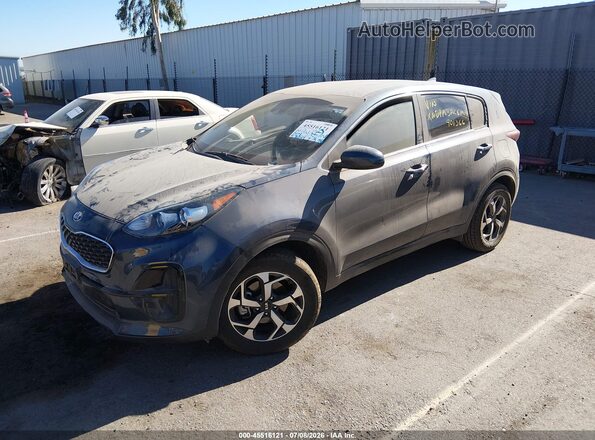 KNDPM3AC6M7901366 2021 KIA SPORTAGE Серый Передняя левая четверть