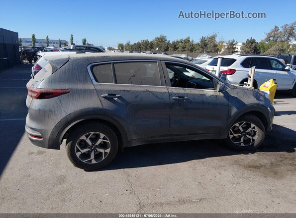 KNDPM3AC6M7901366 2021 KIA SPORTAGE Серый Вид задней части салона