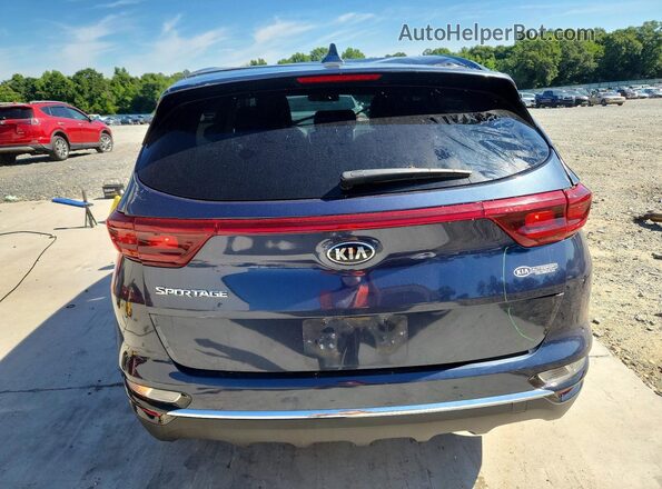 KNDPM3AC6N7946230 2022 KIA SPORTAGE Blue Հետևի տեսք