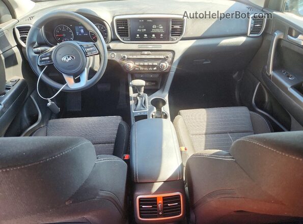 KNDPM3AC6N7946230 2022 KIA SPORTAGE Blue Առջևի վահանակի տեսք