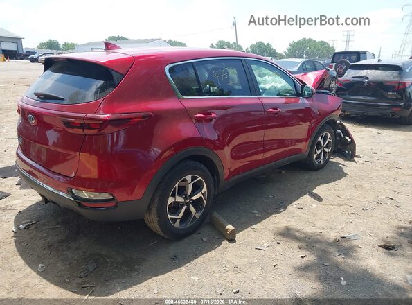 KNDPM3AC6N7975792 2022 KIA SPORTAGE Красный Задняя правая четверть