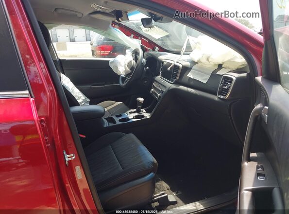 KNDPM3AC6N7975792 2022 KIA SPORTAGE Красный Вид салона спереди