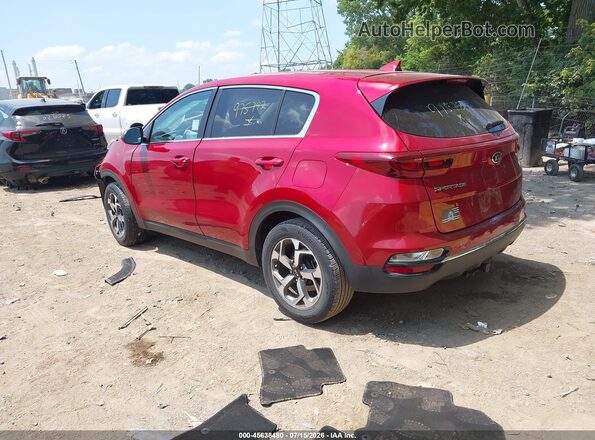 KNDPM3AC6N7975792 2022 KIA SPORTAGE Красный Задняя левая четверть