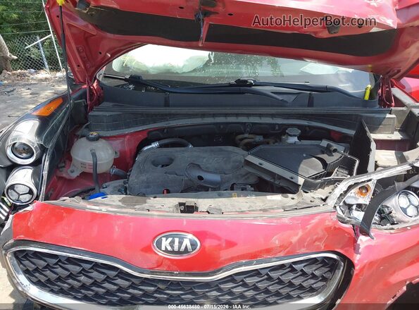 KNDPM3AC6N7975792 2022 KIA SPORTAGE Красный Вид сзади