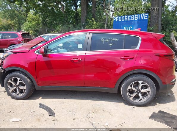 KNDPM3AC6N7975792 2022 KIA SPORTAGE Красный Панорамный вид салона 360°