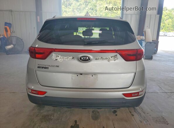 KNDPM3AC7H7034453 2017 KIA SPORTAGE Silver Вид ззаду